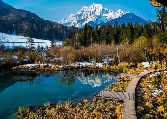 Alpeambient House Dovje Ferienhaus