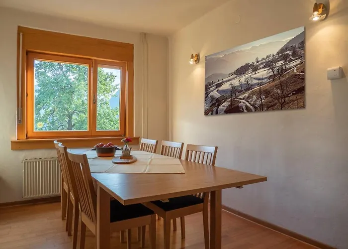 Alpeambient House Dovje Ferienhaus